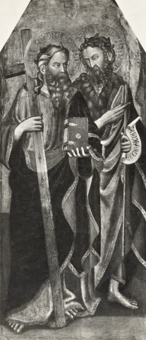 Anonimo — Neri di Nello - sec. XIV - Sant'Andrea e san Giovanni Battista — insieme